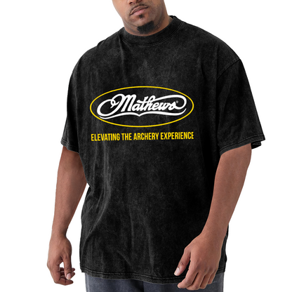 Mathews Archery Elevating The Archery Experience Vintage Washed T-Shirt