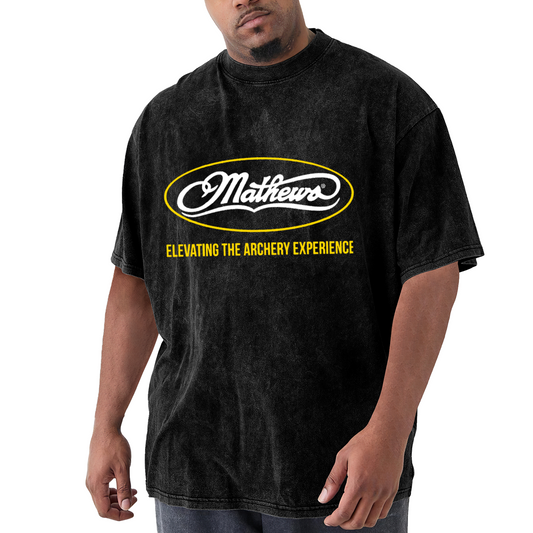 Mathews Archery Elevating The Archery Experience Vintage Washed T-Shirt