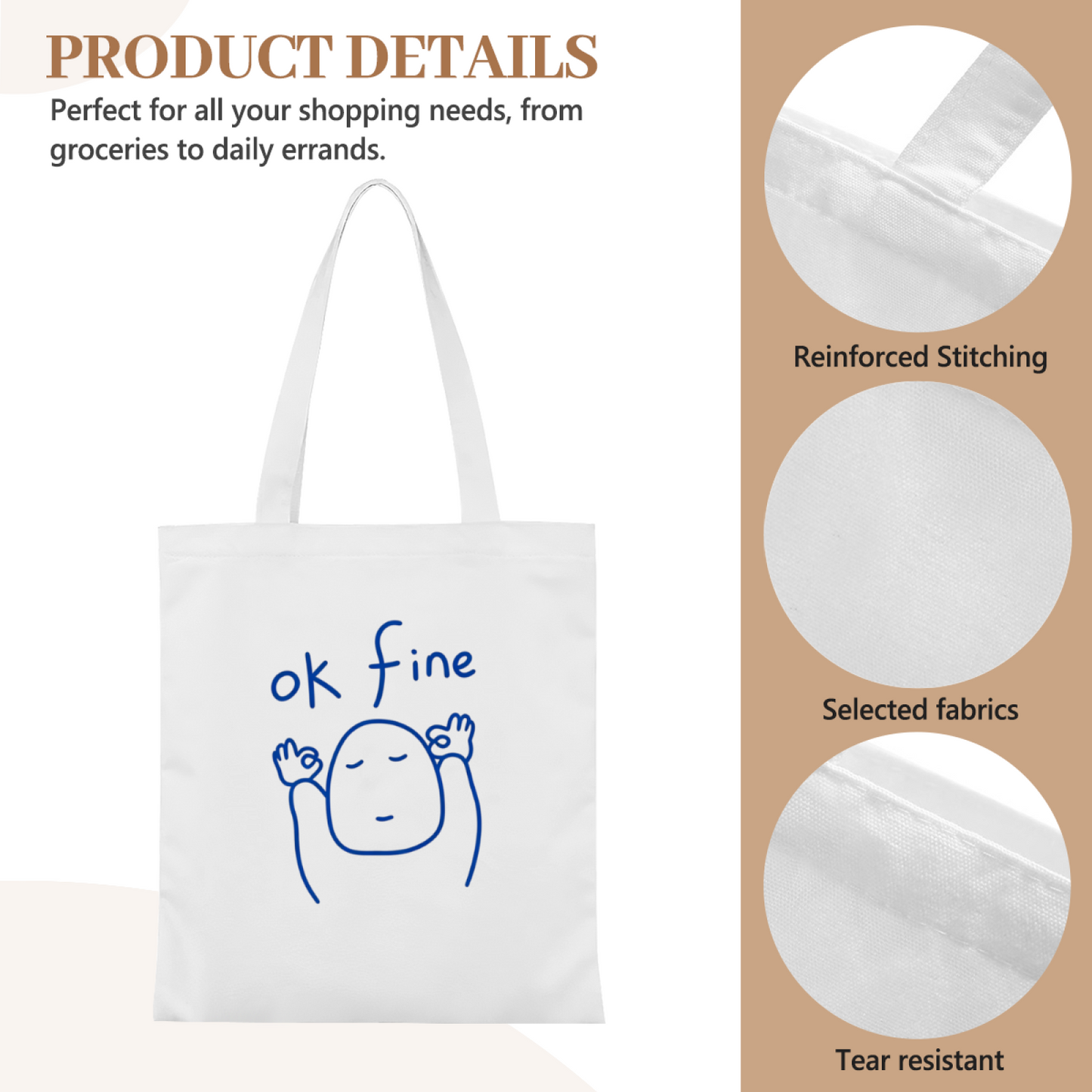 Sunset Window Orange Cat Canvas Tote | Soft Literary Girl Daily Commute Shoulder Bag