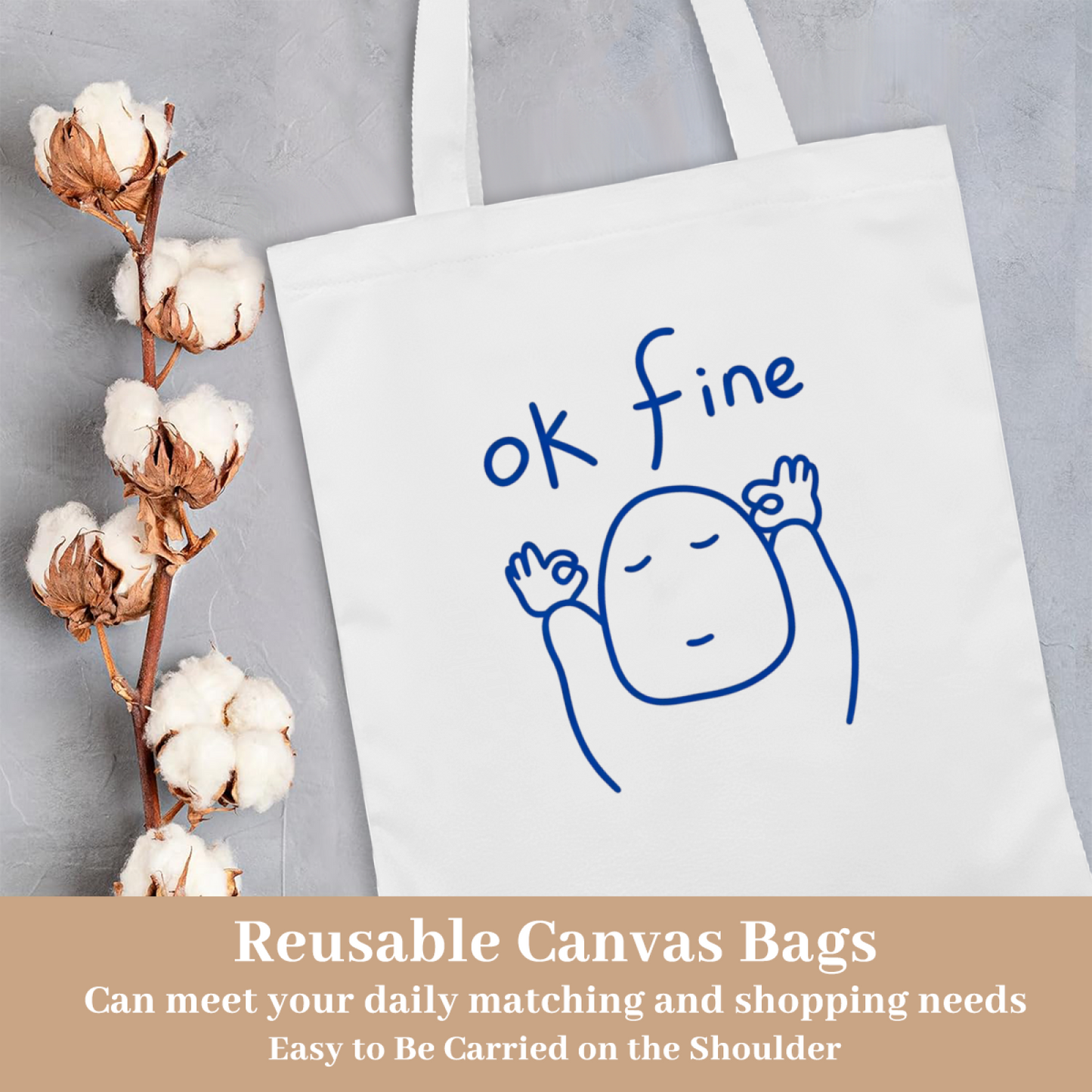 Sunset Window Orange Cat Canvas Tote | Soft Literary Girl Daily Commute Shoulder Bag