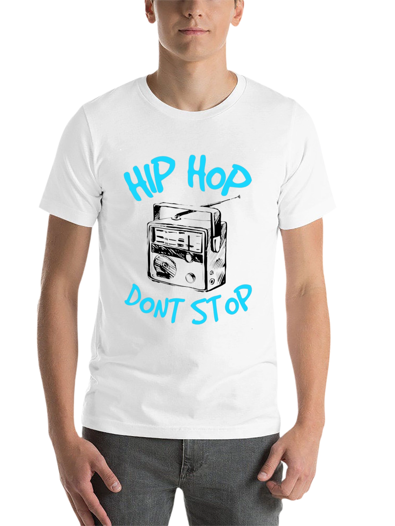 Hip Hop Dont Stop Graphic Tee