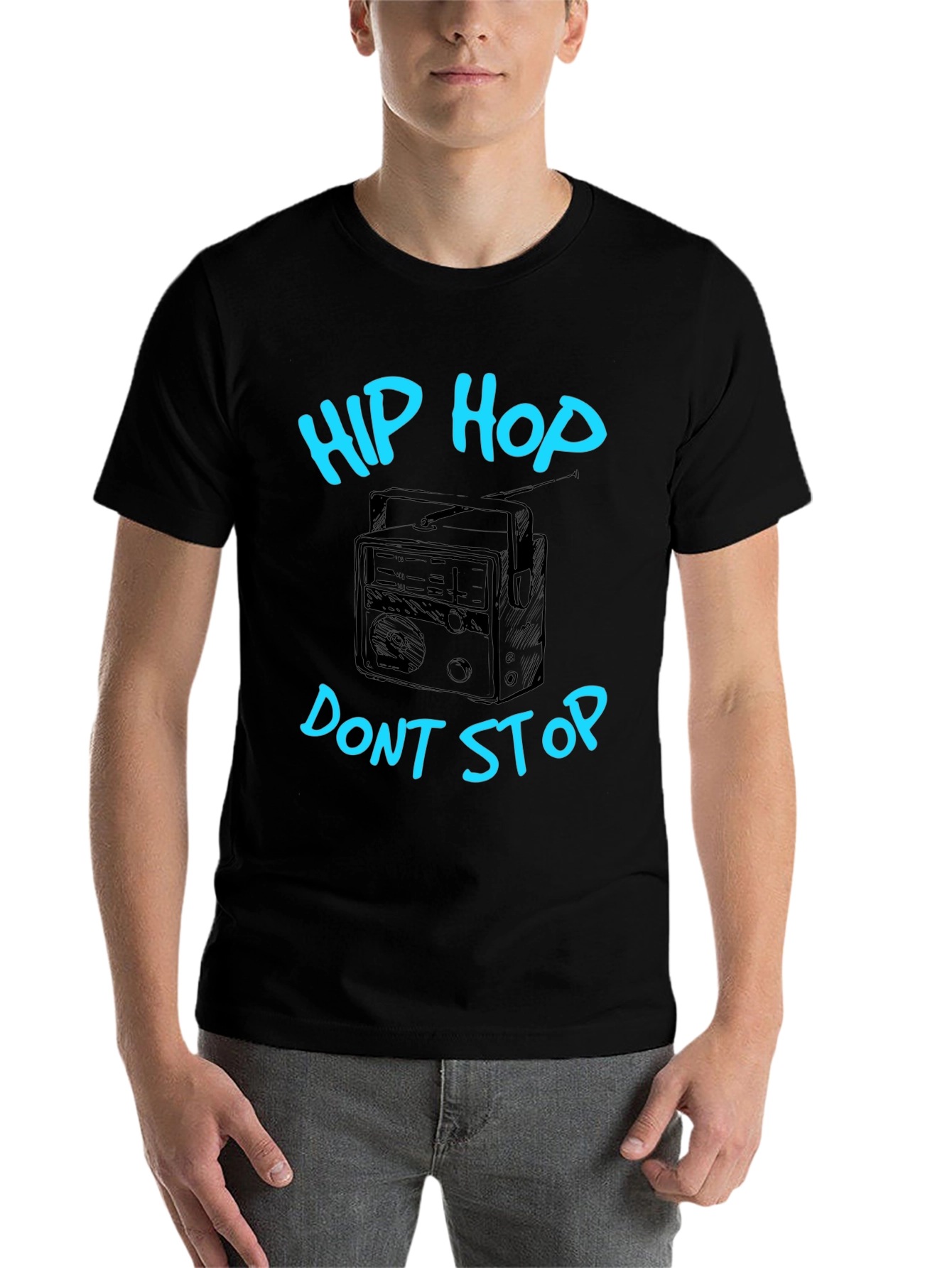 Hip Hop Dont Stop Graphic Tee