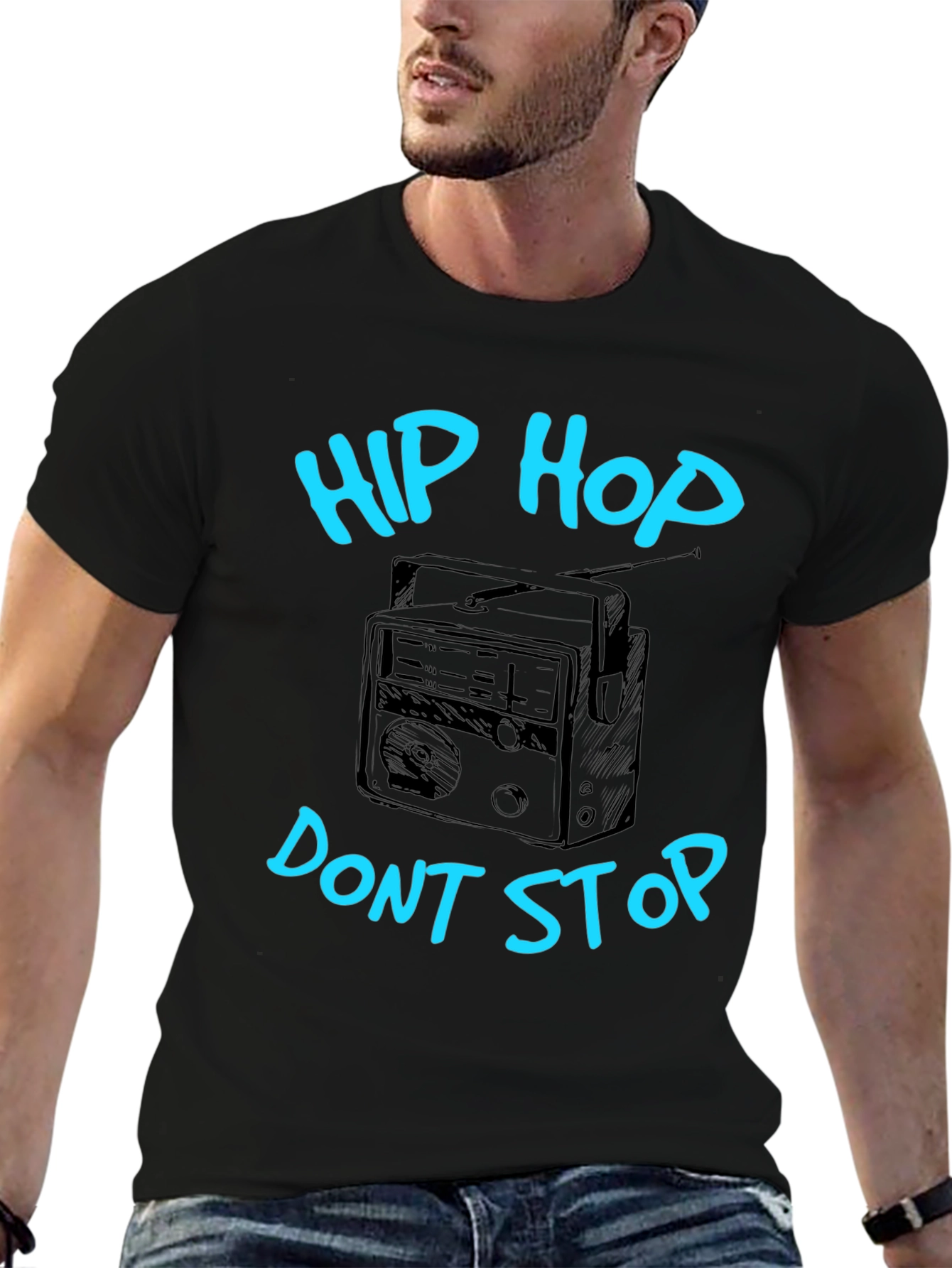 Hip Hop Dont Stop Graphic Tee