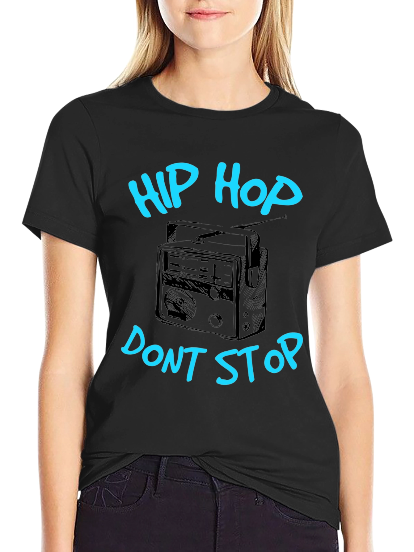 Hip Hop Dont Stop Graphic Tee