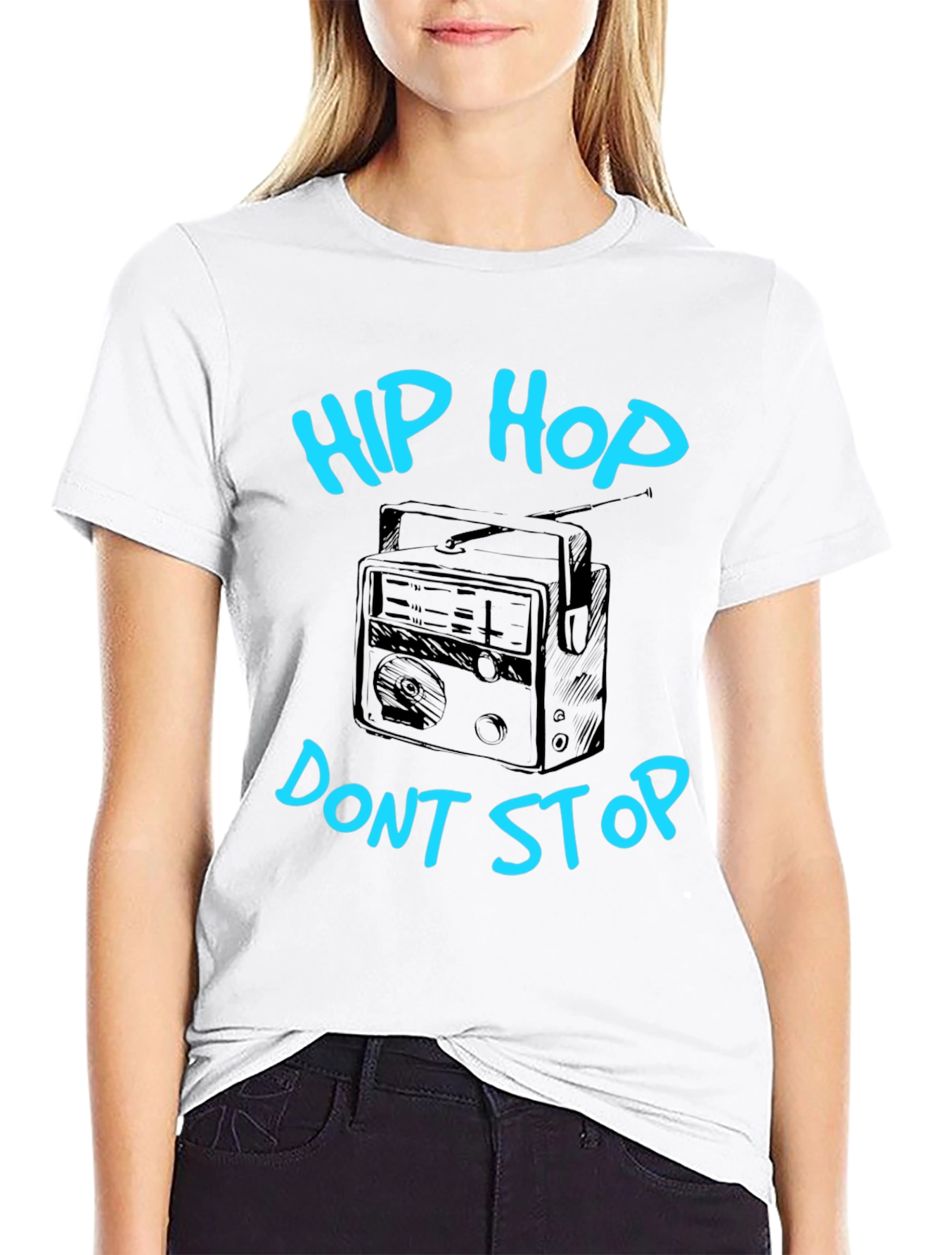 Hip Hop Dont Stop Graphic Tee