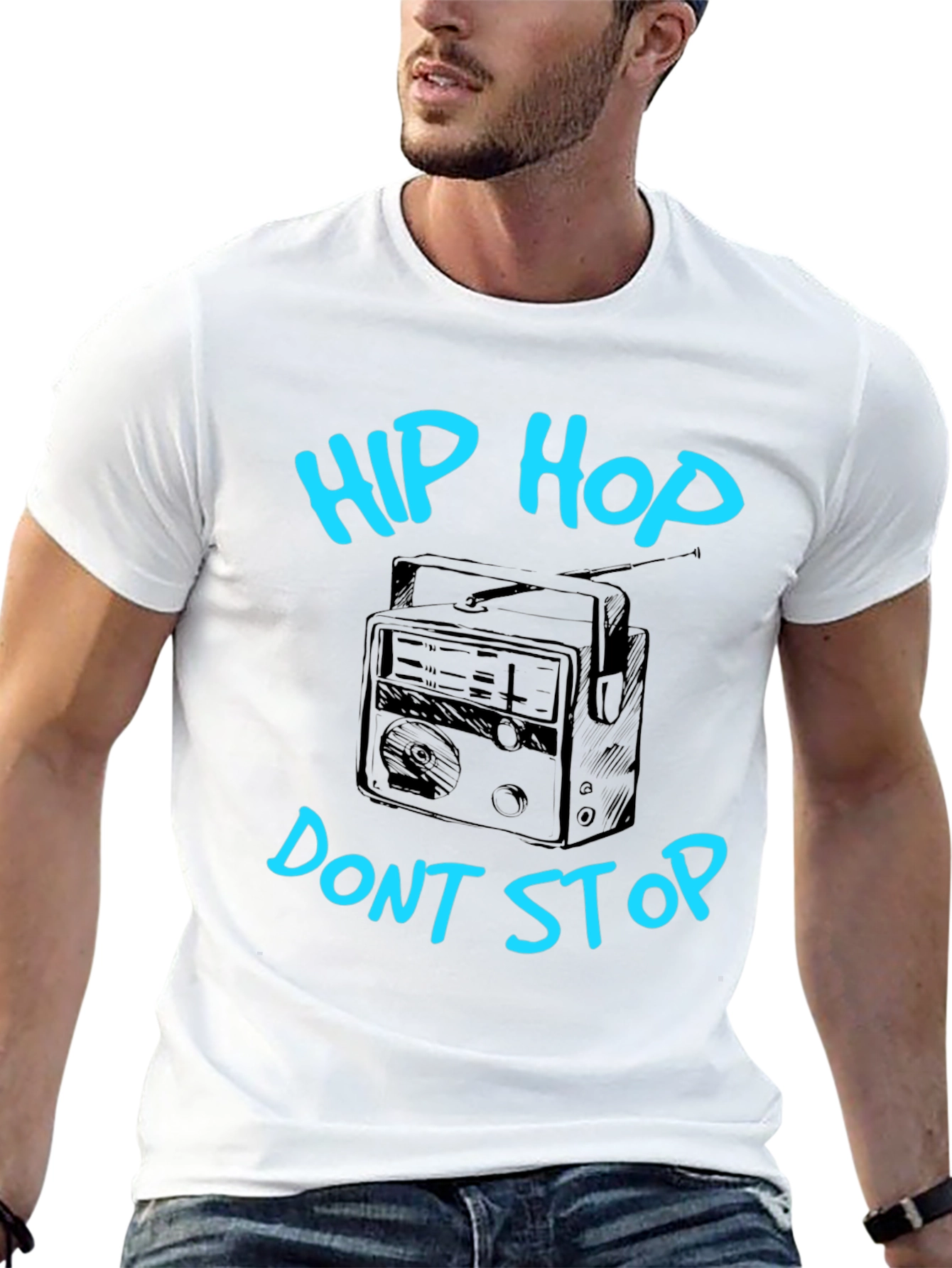 Hip Hop Dont Stop Graphic Tee