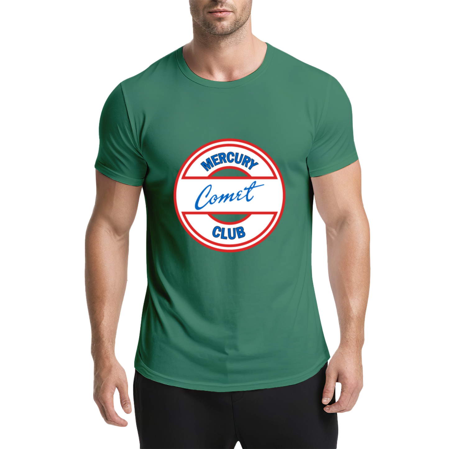 Mercury Comet Club Retro Badge T-Shirt