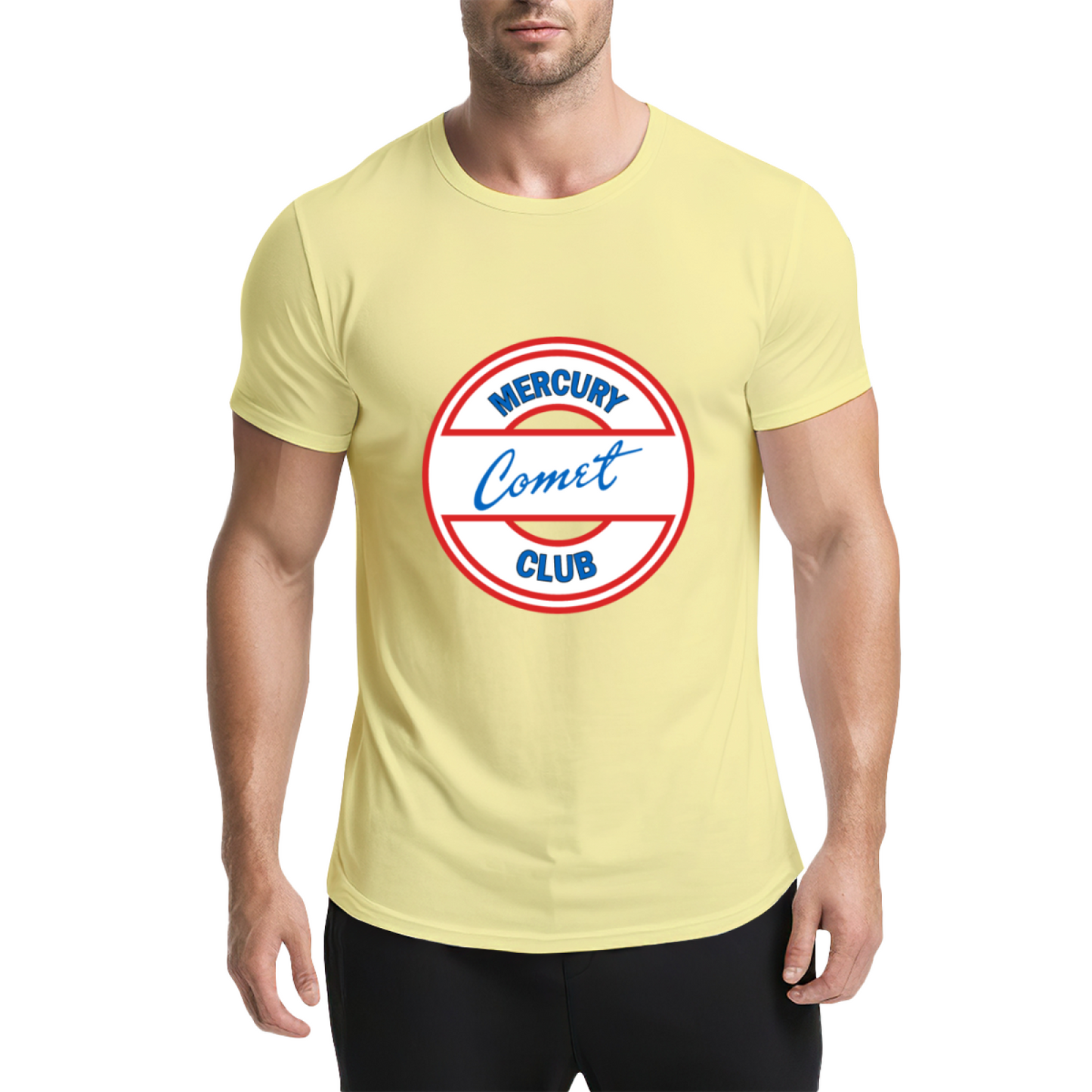 Mercury Comet Club Retro Badge T-Shirt