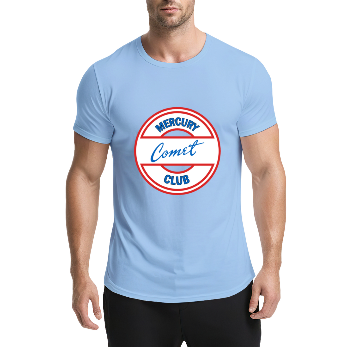 Mercury Comet Club Retro Badge T-Shirt