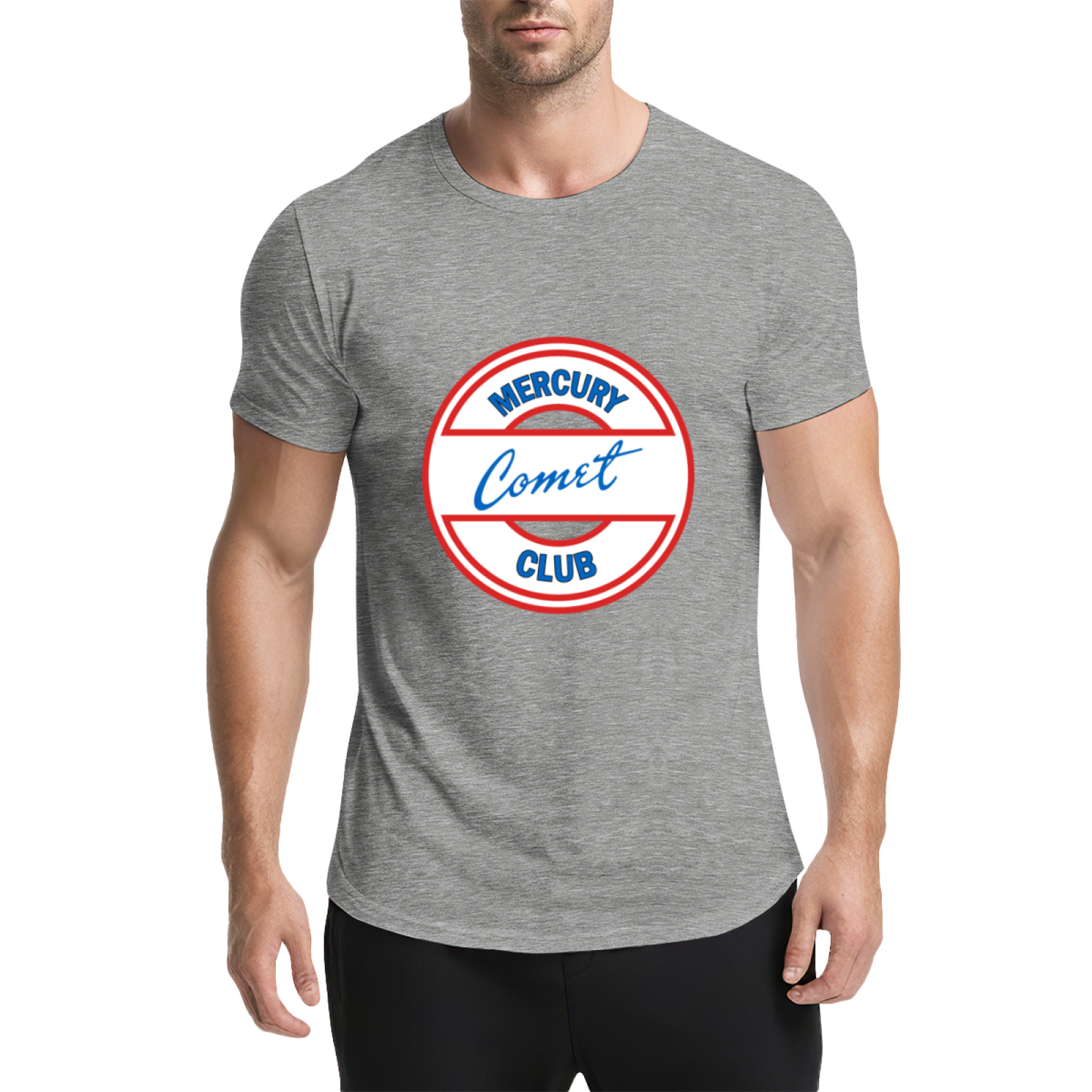 Mercury Comet Club Retro Badge T-Shirt
