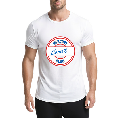Mercury Comet Club Retro Badge T-Shirt
