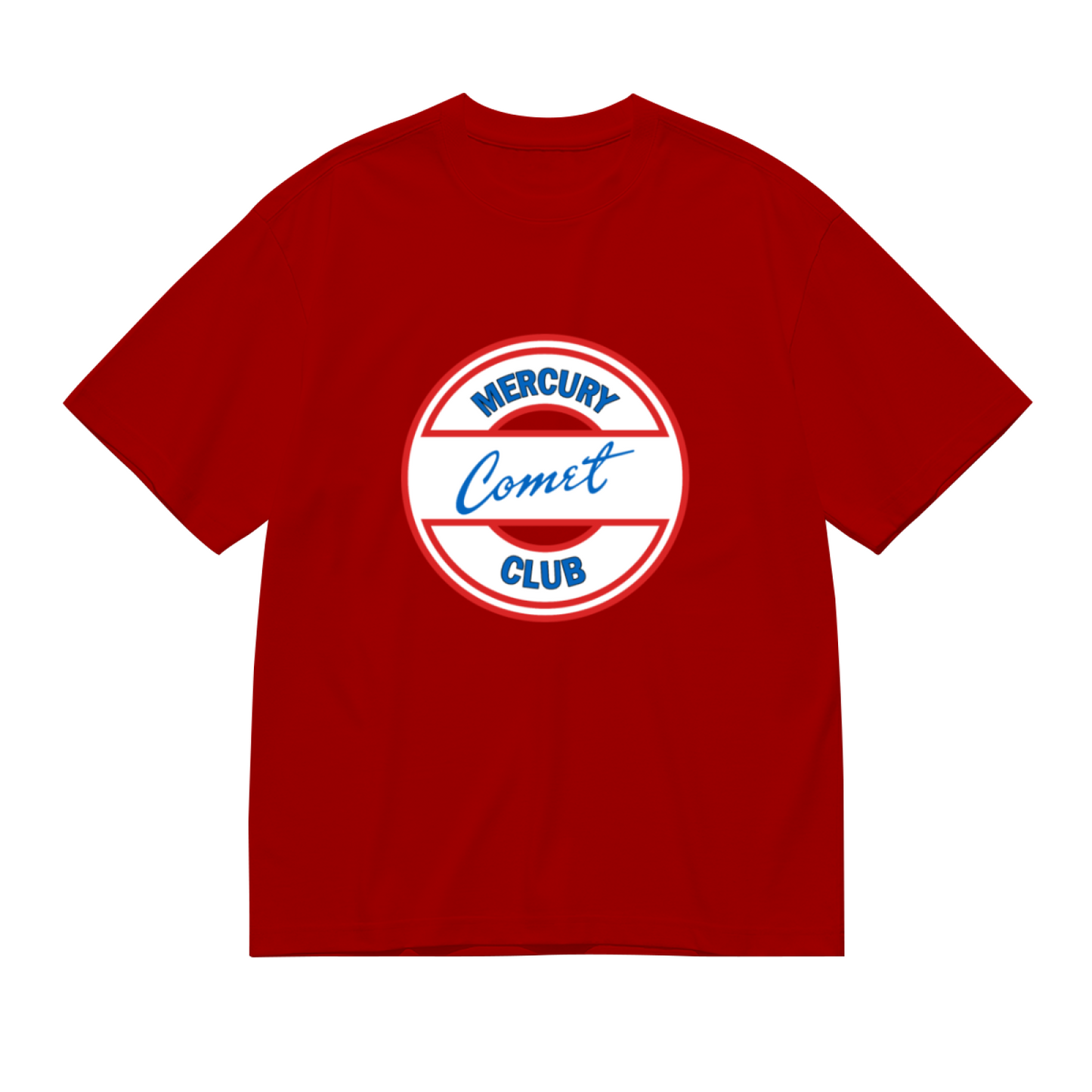 Mercury Comet Club Retro Badge T-Shirt