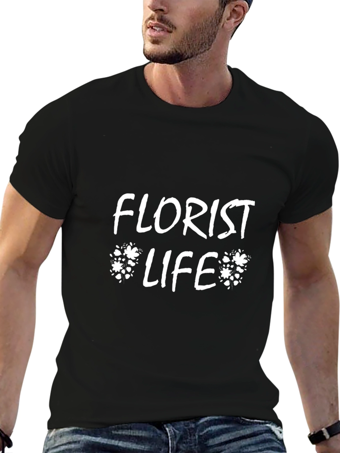 Florist Life T-Shirt - Stylish Floral Design