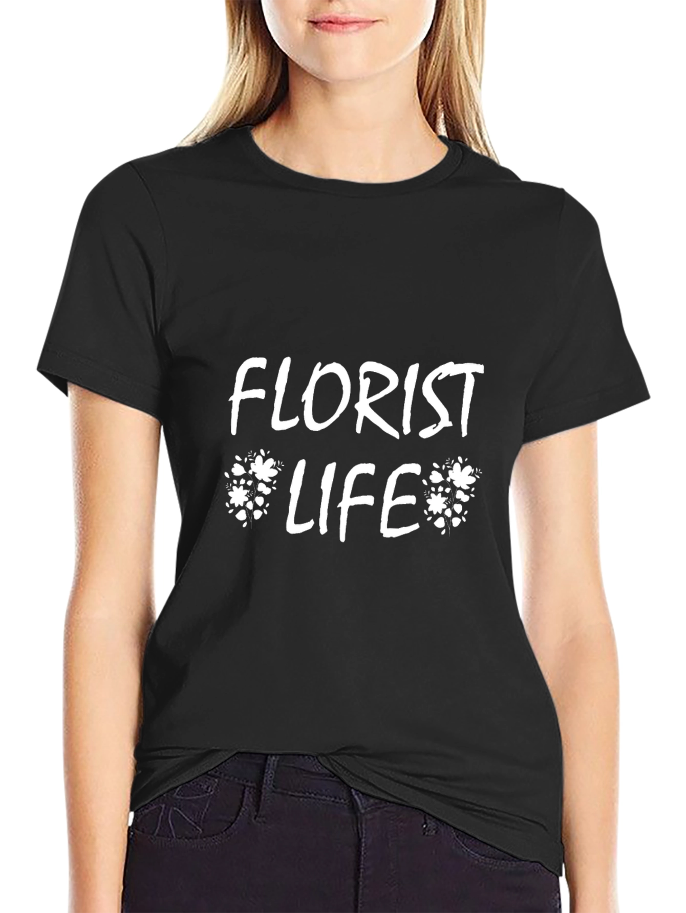 Florist Life T-Shirt - Stylish Floral Design