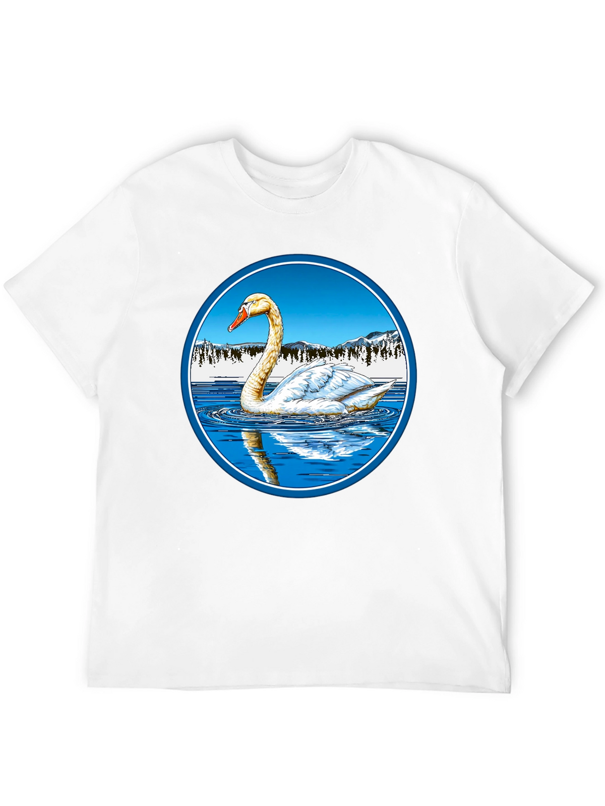Swan Lake T-Shirt - Mens Graphic Tee