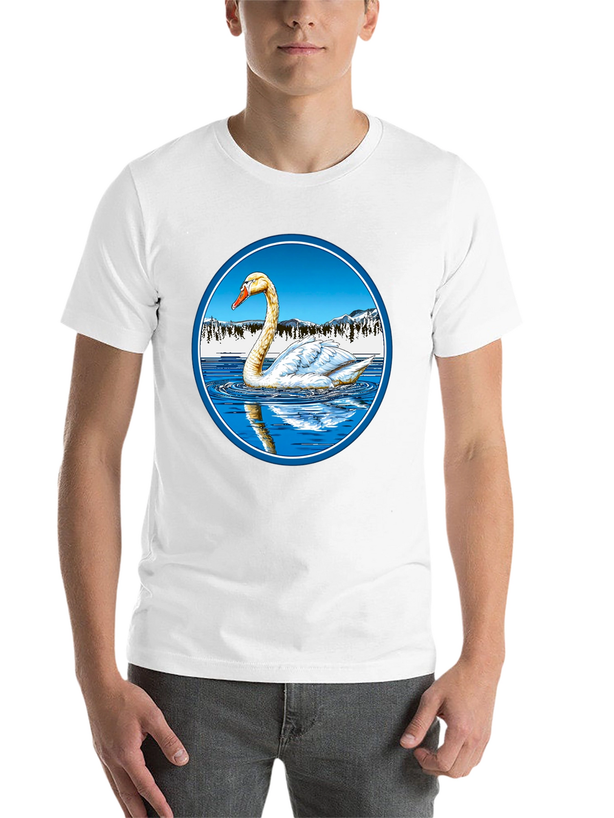 Swan Lake T-Shirt - Mens Graphic Tee