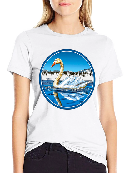Swan Lake T-Shirt - Mens Graphic Tee