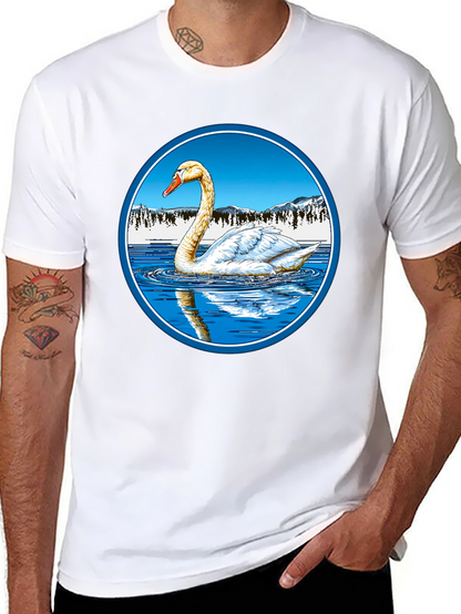Swan Lake T-Shirt - Mens Graphic Tee