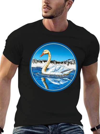 Swan Lake T-Shirt - Mens Graphic Tee