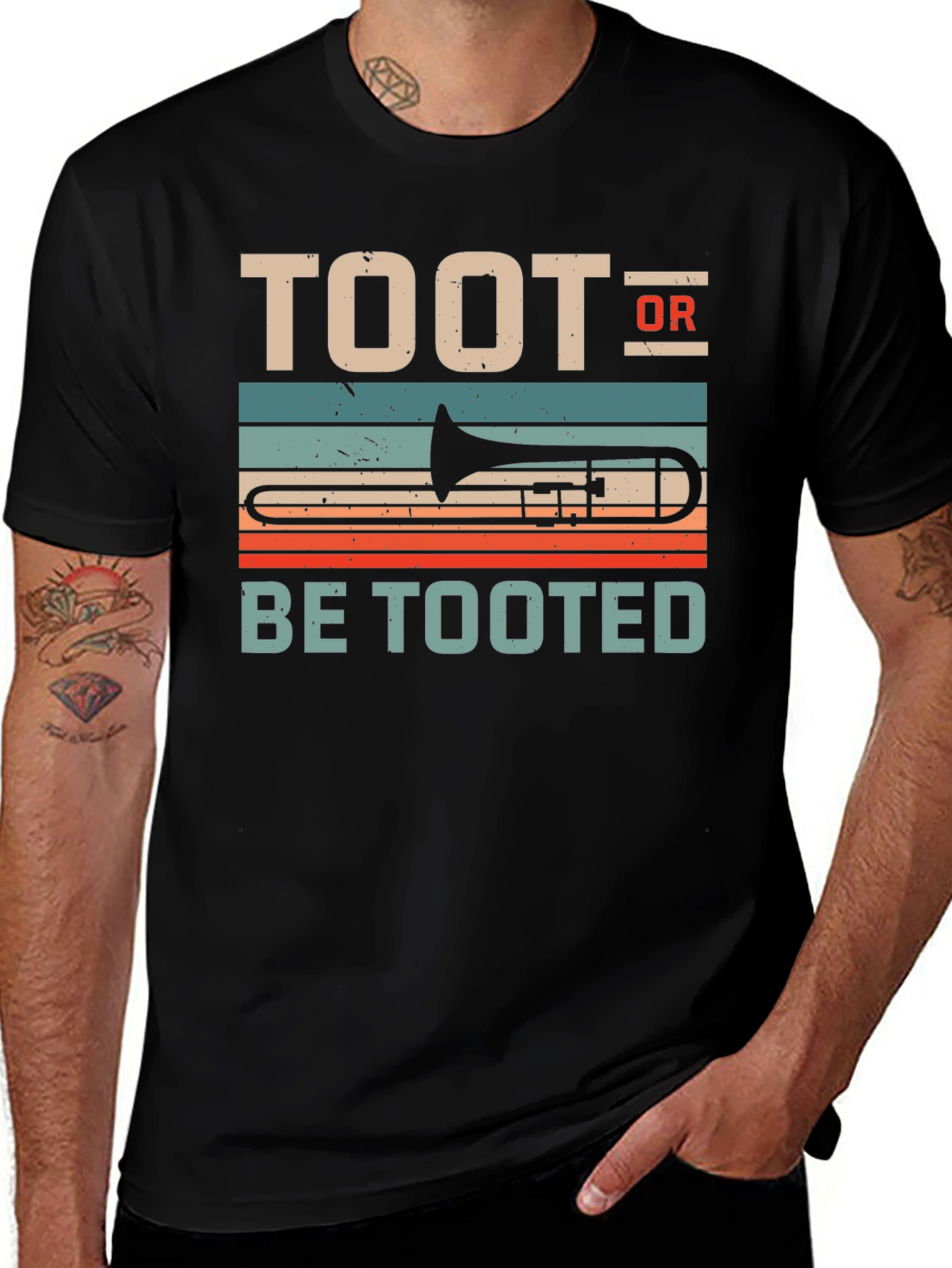 Toot Or Be Tooted Retro T-Shirt