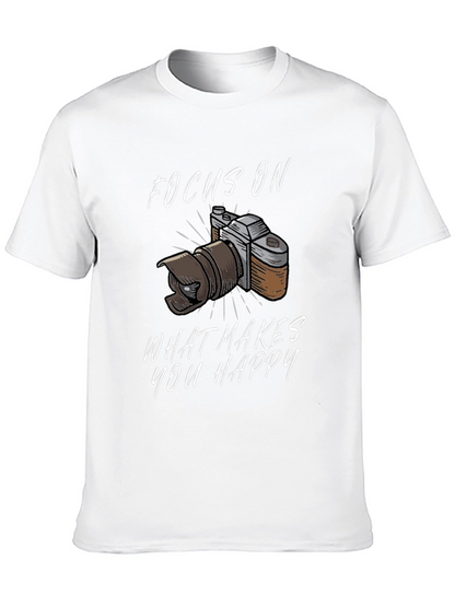 Focus On What Makes You Happy Graphic Tee