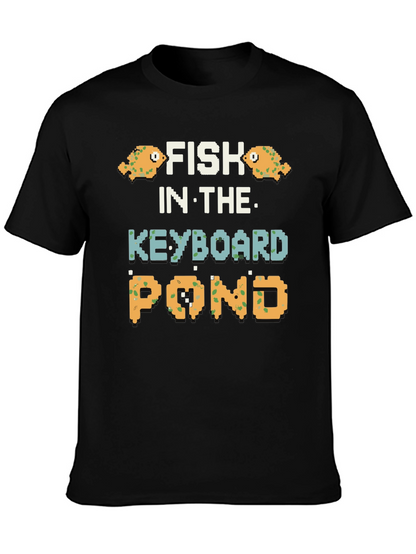 Fish in the Keyboard Pond Graphic Tee