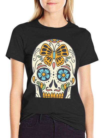 Sugar Skull T-Shirt - Day of the Dead Tee