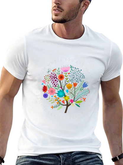 Bloom Where You Are Planted Graphic Tee