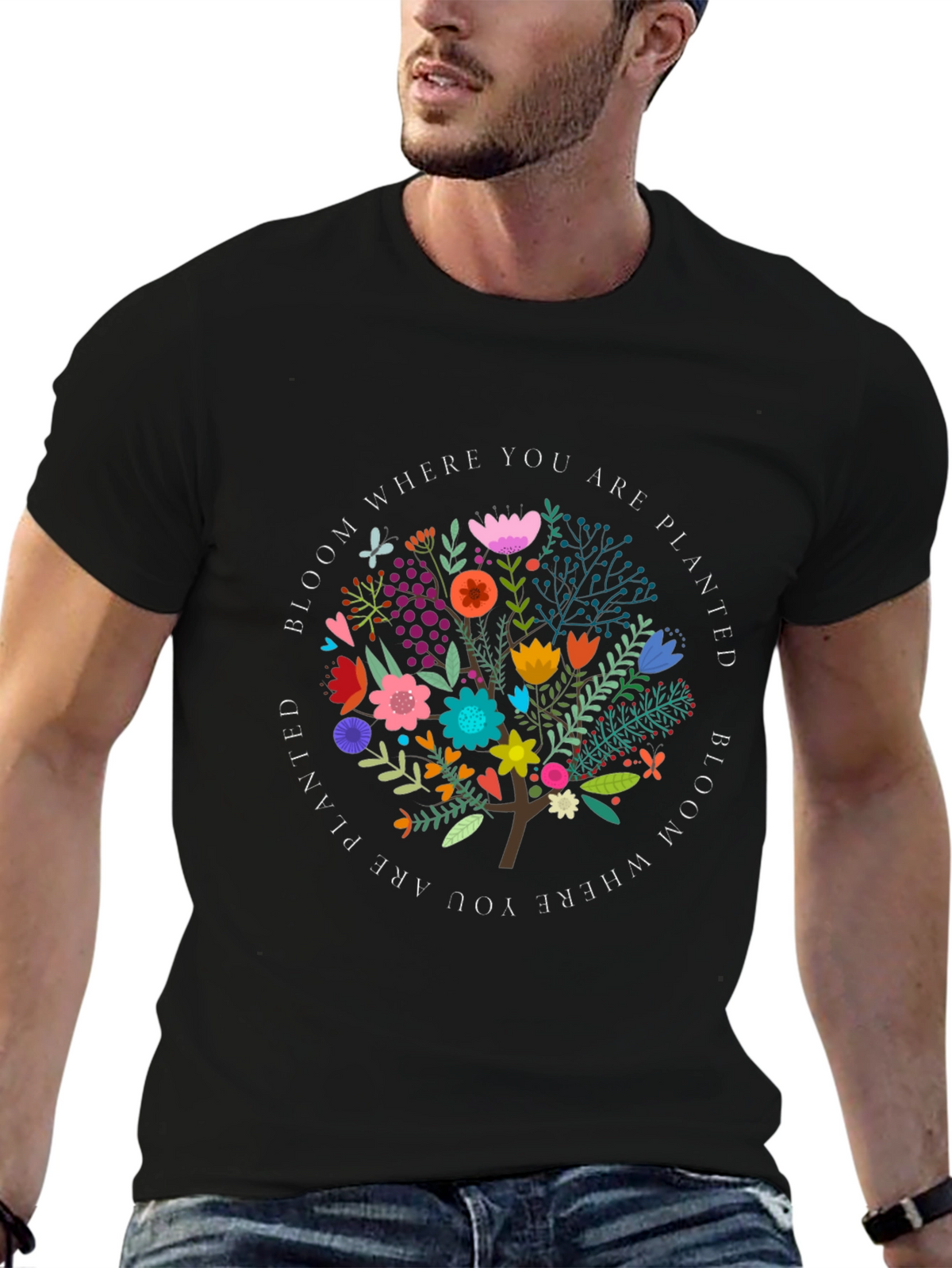Bloom Where You Are Planted Graphic Tee