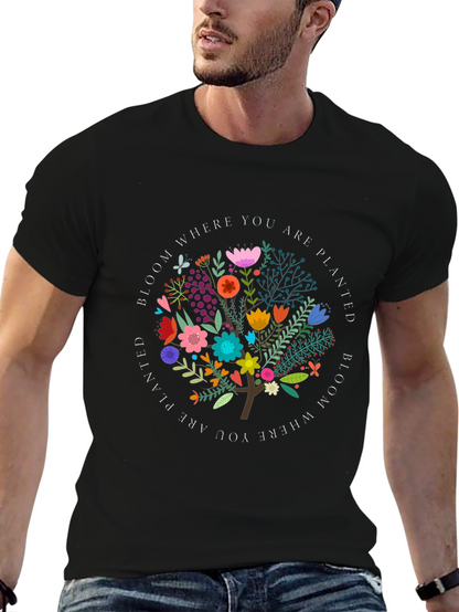 Bloom Where You Are Planted Graphic Tee