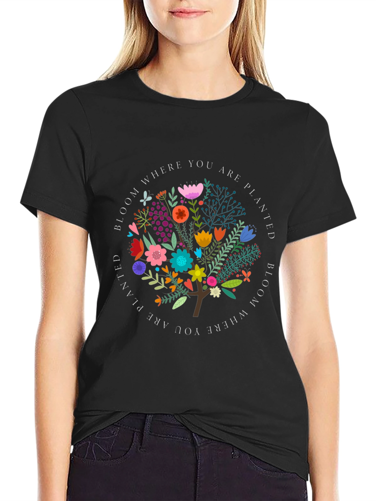 Bloom Where You Are Planted Graphic Tee