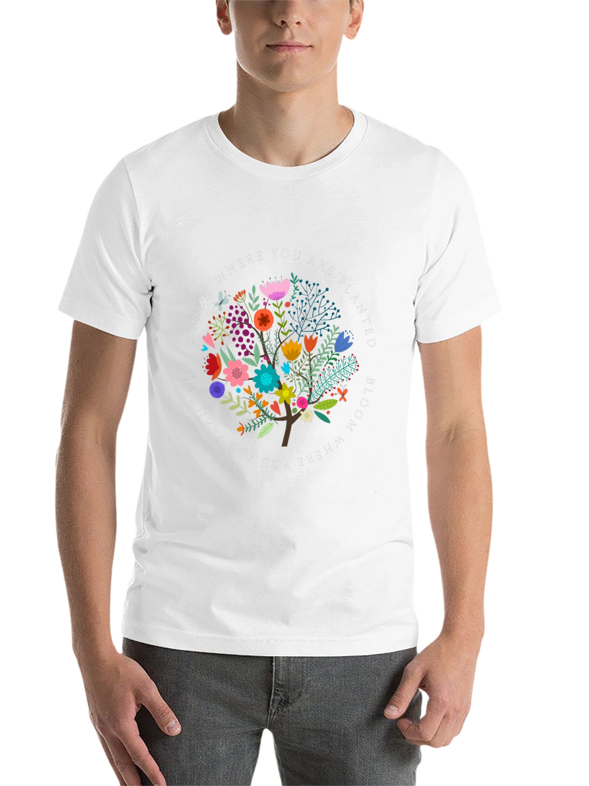 Bloom Where You Are Planted Graphic Tee