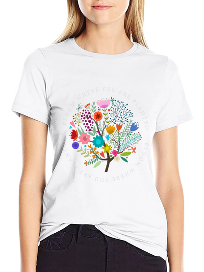 Bloom Where You Are Planted Graphic Tee