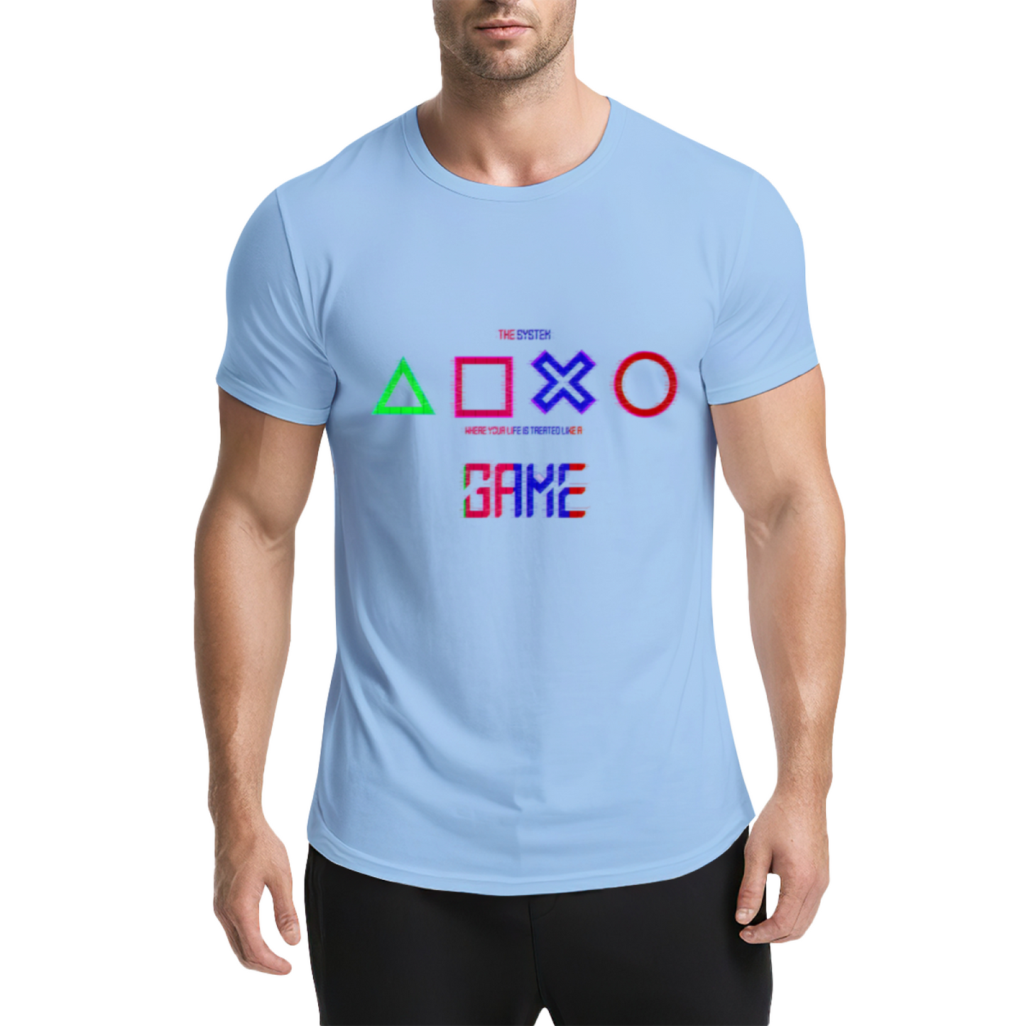 PlayStation Controller Buttons Gamer Casual T-Shirt