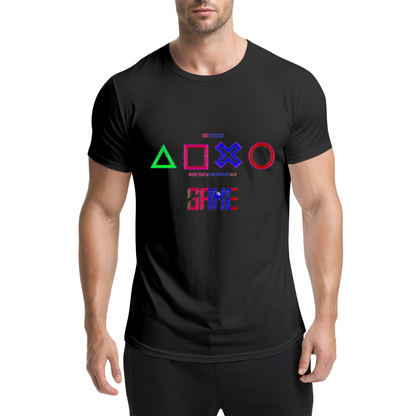 PlayStation Controller Buttons Gamer Casual T-Shirt