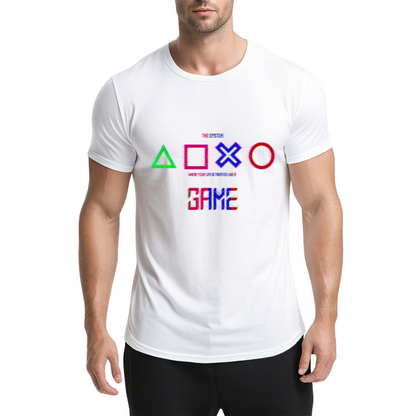 PlayStation Controller Buttons Gamer Casual T-Shirt