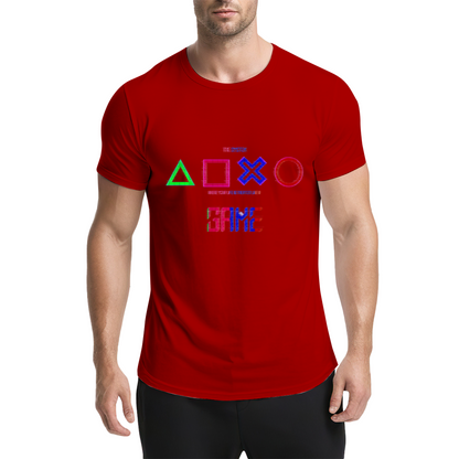 PlayStation Controller Buttons Gamer Casual T-Shirt