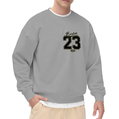 Vintage Boston 23 Number Retro Crewneck Sweatshirt