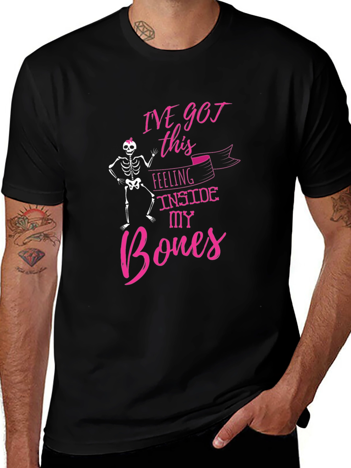 Funny Halloween Bones T-Shirt