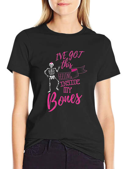Funny Halloween Bones T-Shirt