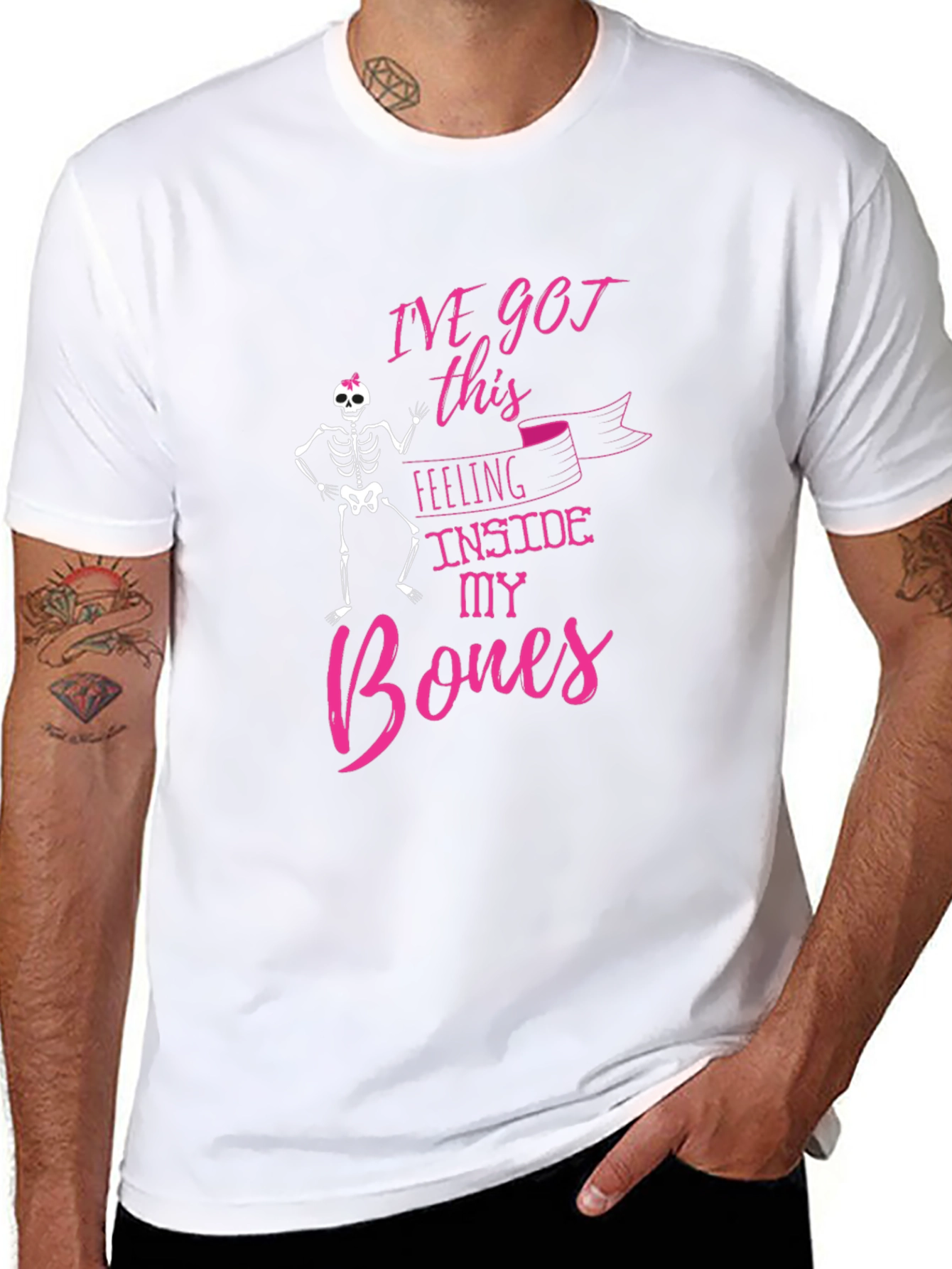 Funny Halloween Bones T-Shirt