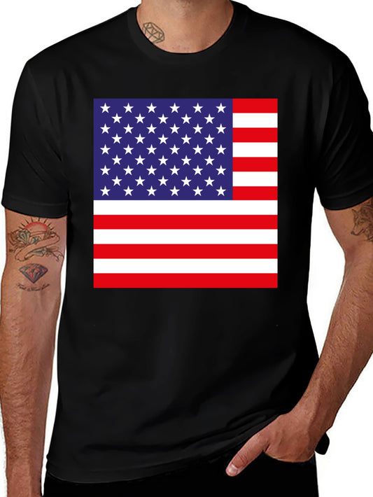 American Flag Graphic T-Shirt