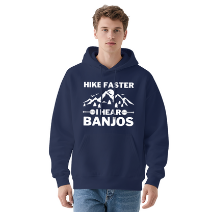 Hike Faster I Hear Banjos Mountain Outdoor Men¡¯s Hoodie, Breathable Comfort