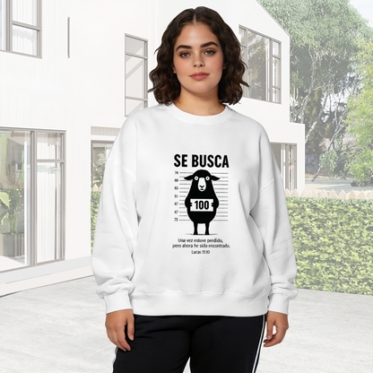Se Busca Lost Sheep Spanish Bible Verse Crewneck Sweatshirt