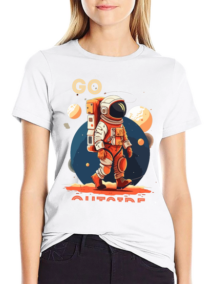 Go Outside Astronaut T-Shirt
