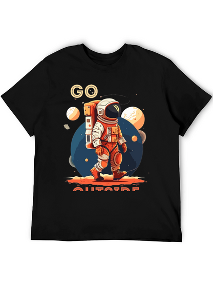 Go Outside Astronaut T-Shirt
