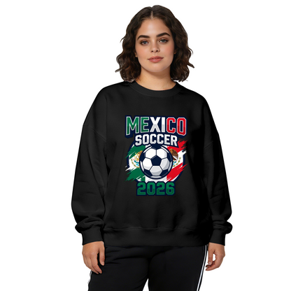 Mexico Soccer 2026 National Team Fan Crewneck Sweatshirt