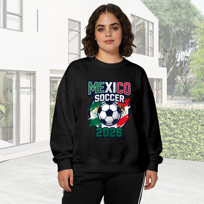 Mexico Soccer 2026 National Team Fan Crewneck Sweatshirt