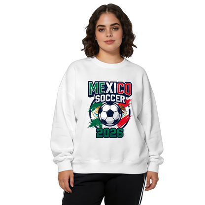 Mexico Soccer 2026 National Team Fan Crewneck Sweatshirt