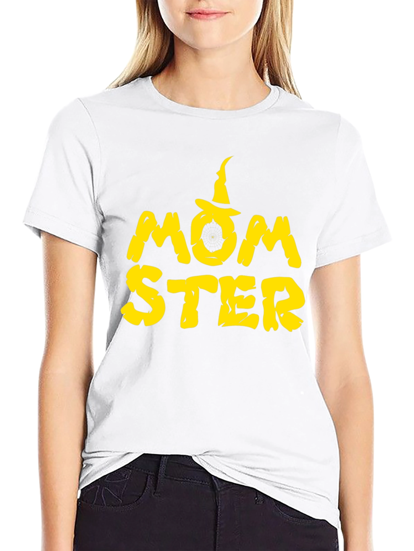 Momster Halloween T-Shirt - Black Tee